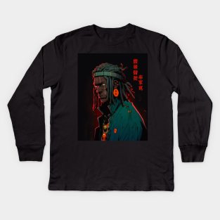 Afropunk - #005 Kids Long Sleeve T-Shirt